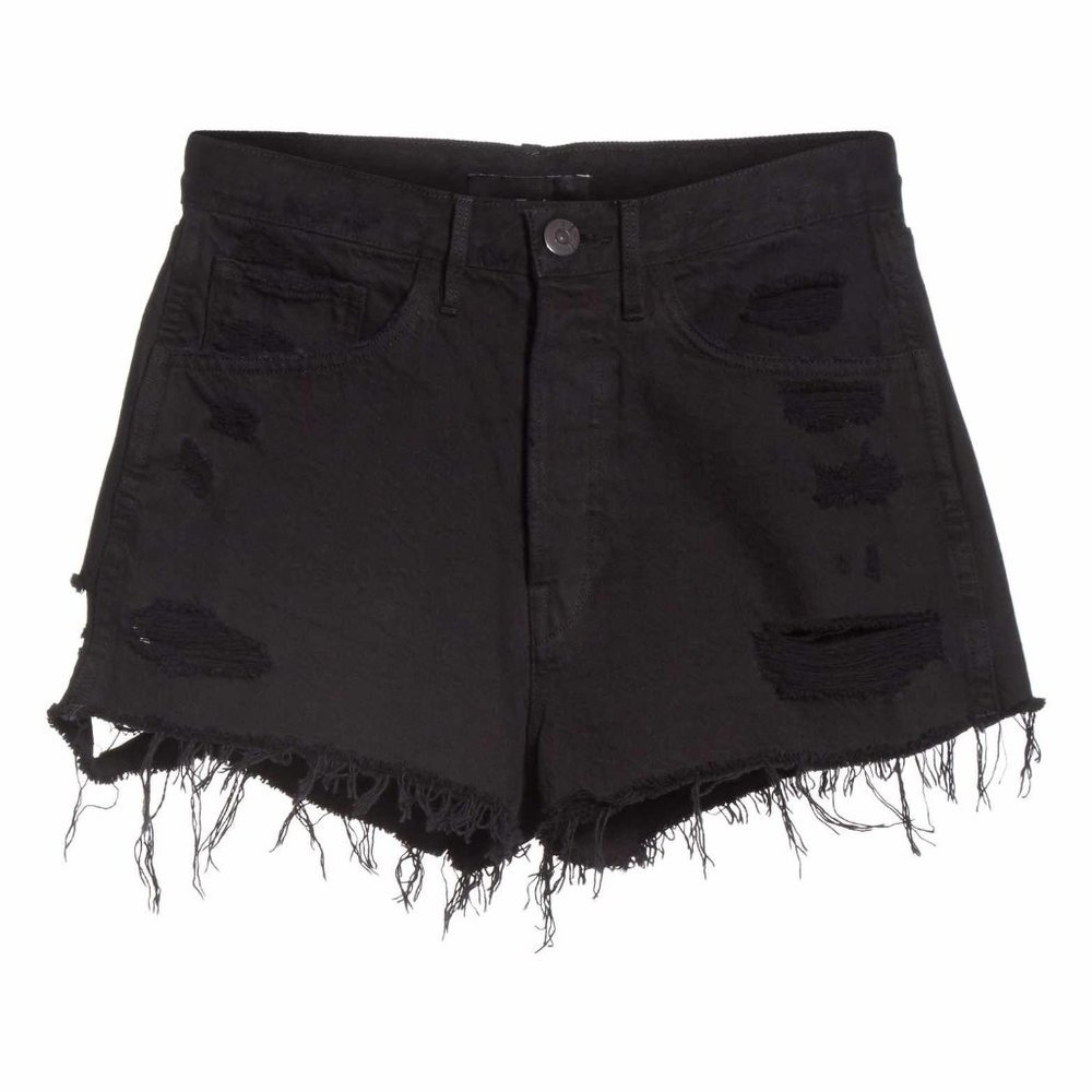 🎁 3X1 NYC Carter Ripped High Waist Denim Shorts